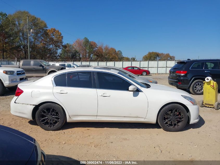 2013 INFINITI G37X - JN1CV6AR2DM765274
