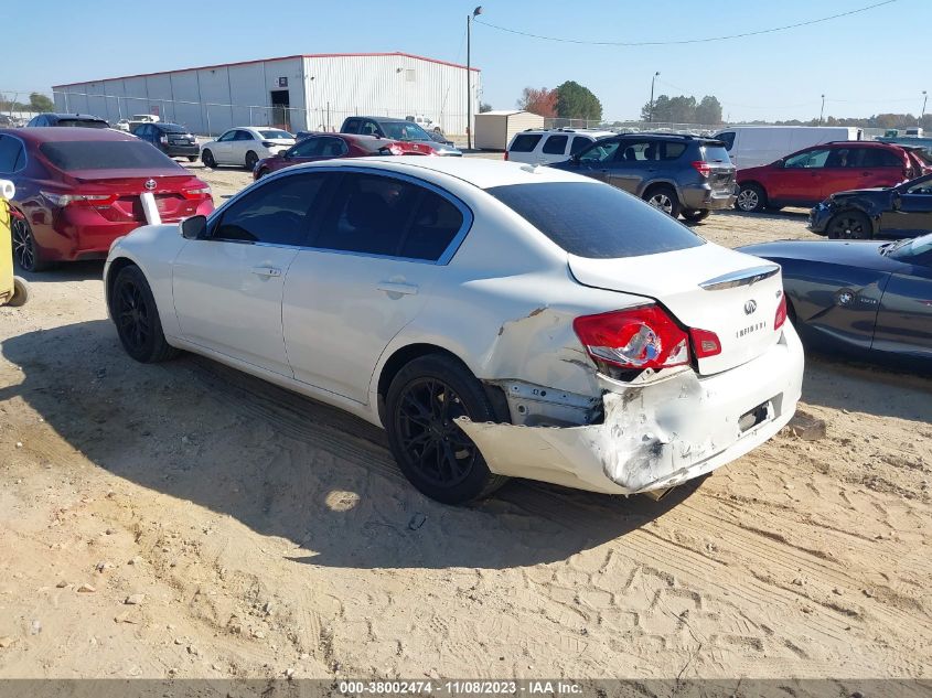 2013 INFINITI G37X - JN1CV6AR2DM765274