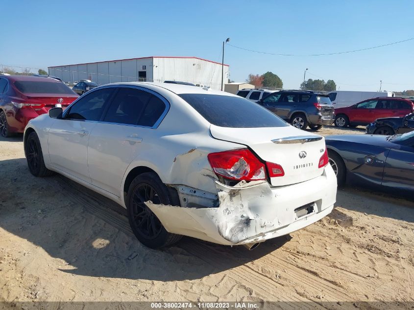 2013 INFINITI G37X - JN1CV6AR2DM765274