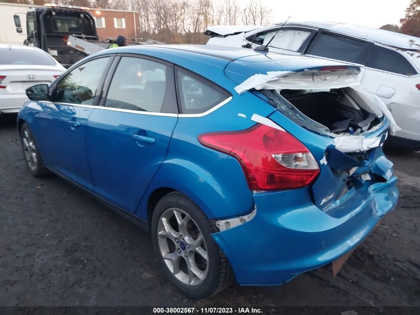 2013 FORD FOCUS TITANIUM - 1FADP3N21DL229709