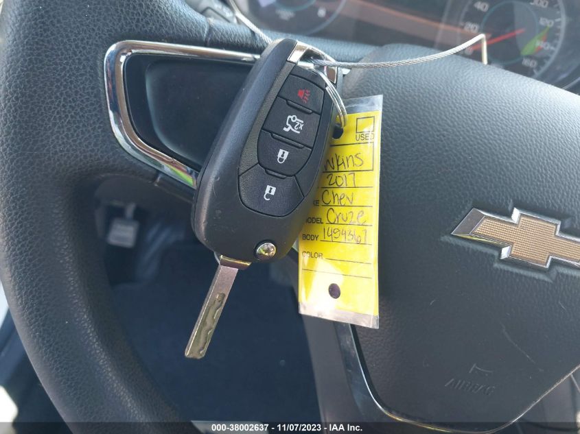 2017 CHEVROLET CRUZE LS - 1G1BC5SM4H7176753