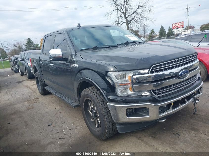 2018 FORD F-150 LARIAT - 1FTEW1E53JKF32606