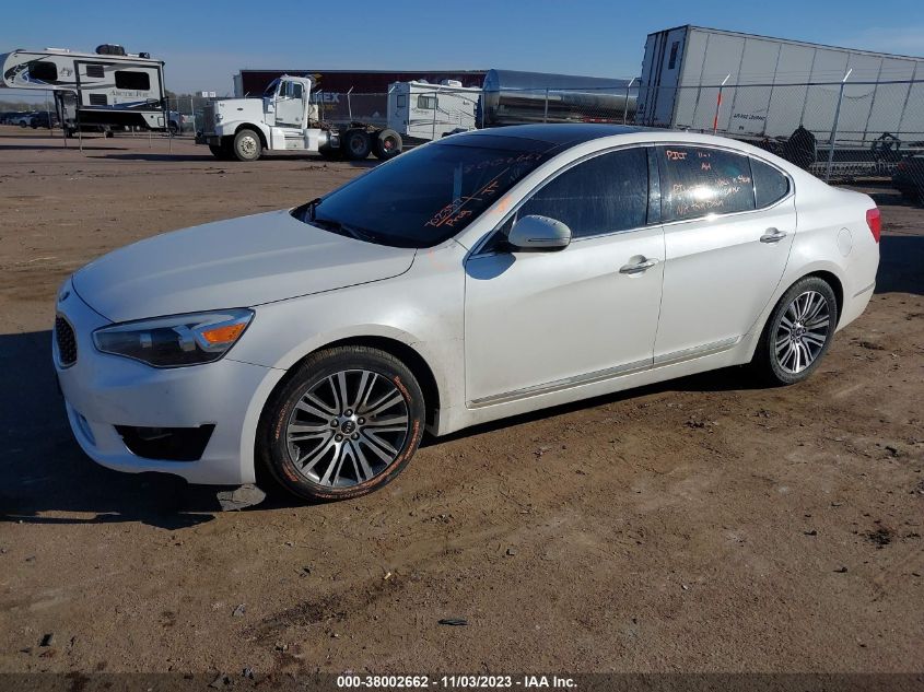 2014 KIA CADENZA PREMIUM KNALN4D78E5143802