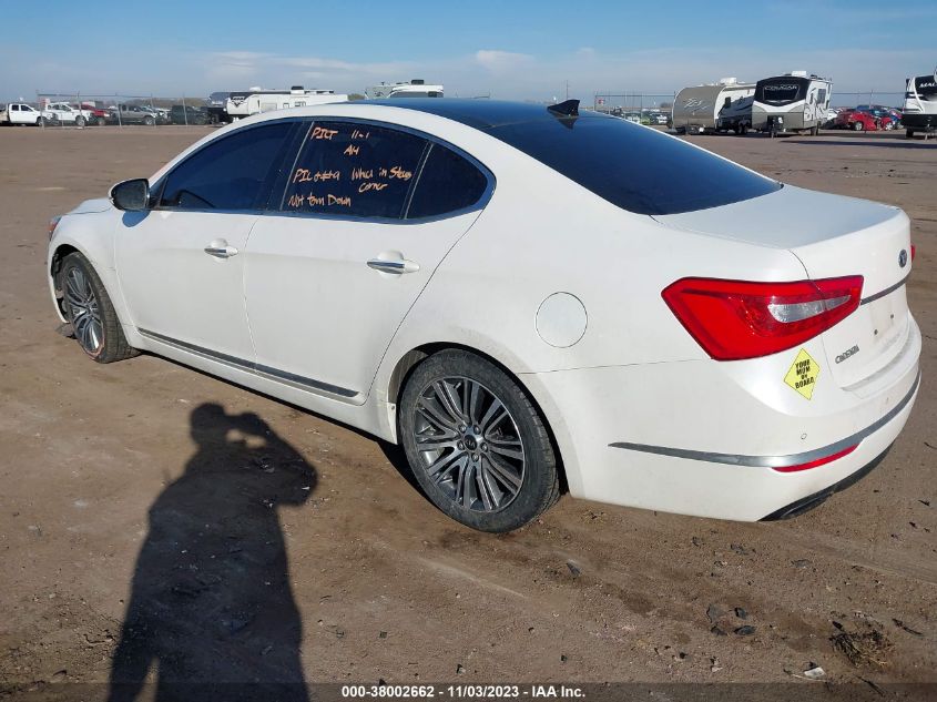 2014 KIA CADENZA PREMIUM KNALN4D78E5143802