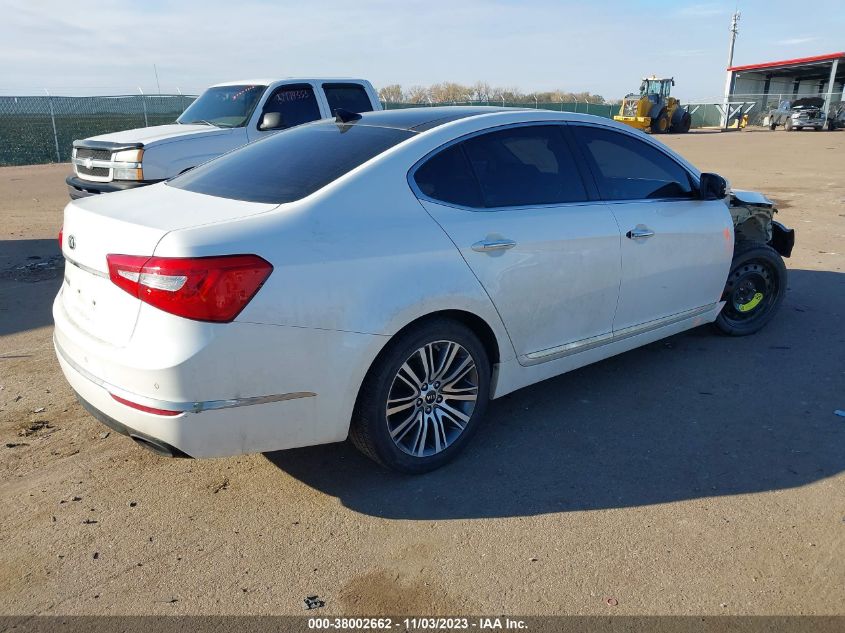 2014 KIA CADENZA PREMIUM KNALN4D78E5143802