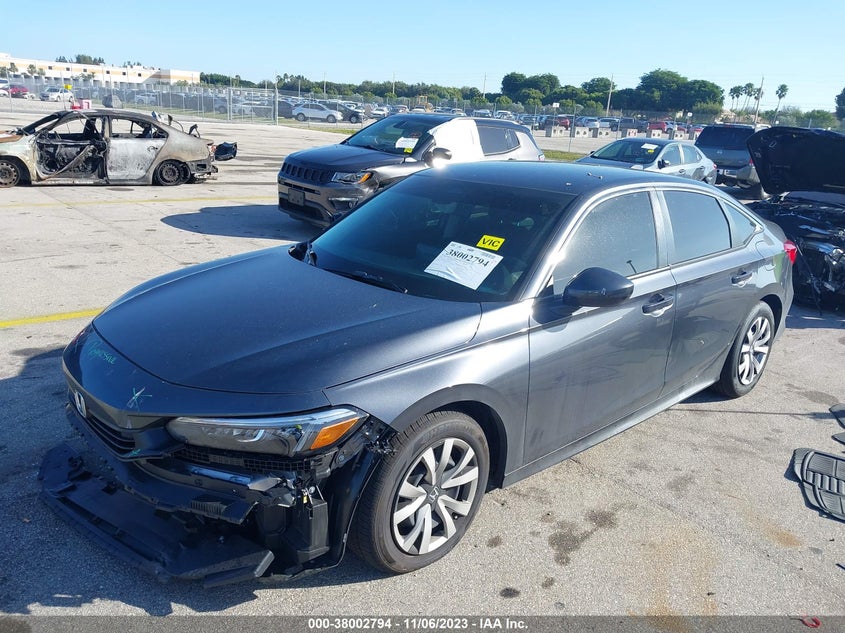 VIN 2HGFE2F23PH566273 2023 HONDA CIVIC LX