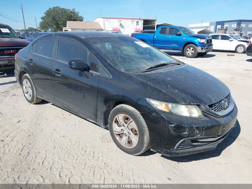 2013 HONDA CIVIC LX - 19XFB2F53DE007721