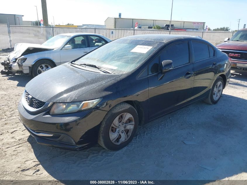 2013 HONDA CIVIC LX - 19XFB2F53DE007721