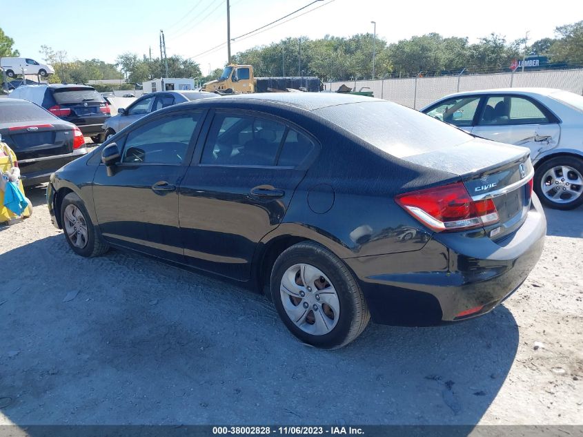 2013 HONDA CIVIC LX - 19XFB2F53DE007721