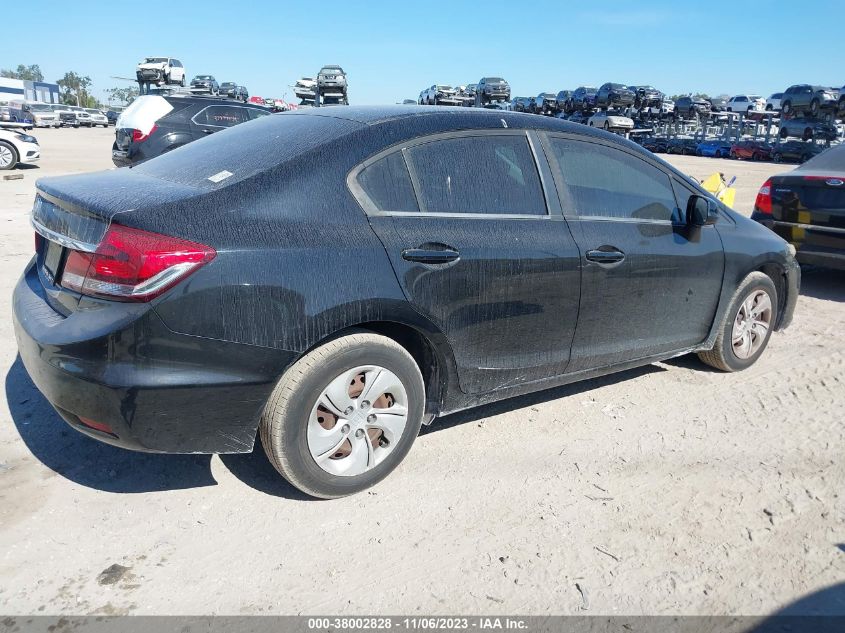 2013 HONDA CIVIC LX - 19XFB2F53DE007721