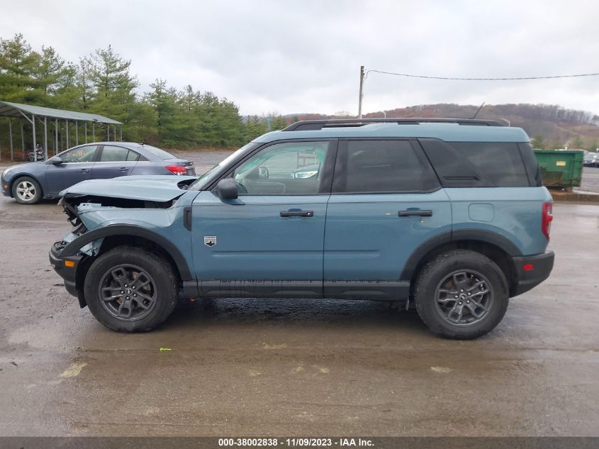 2022 FORD BRONCO SPORT BIG BEND - 3FMCR9B68NRE36977