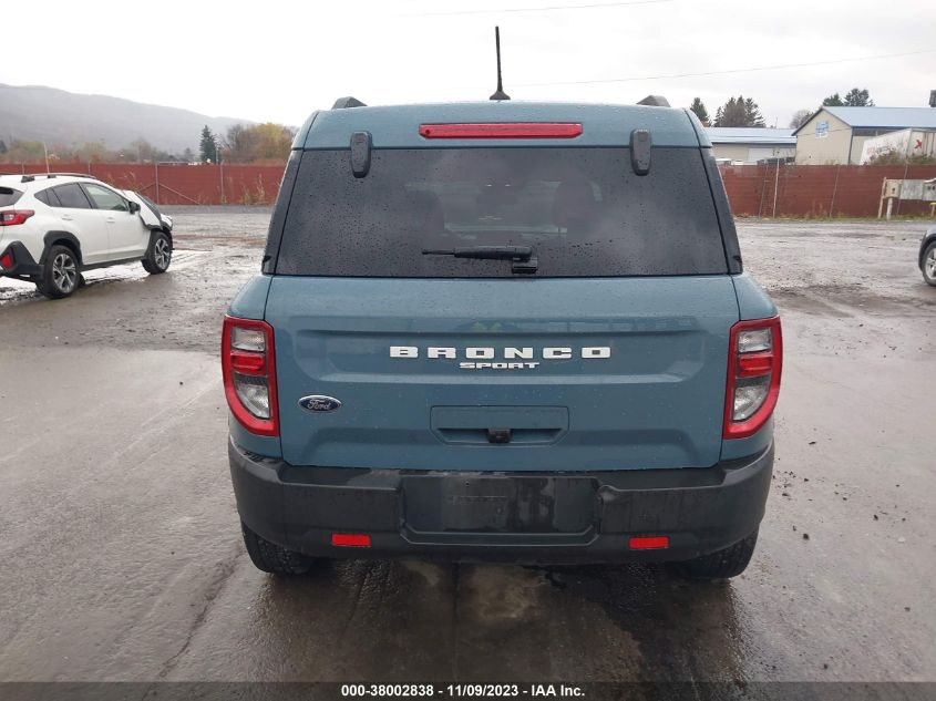2022 FORD BRONCO SPORT BIG BEND - 3FMCR9B68NRE36977