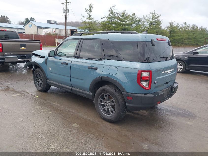 2022 FORD BRONCO SPORT BIG BEND - 3FMCR9B68NRE36977