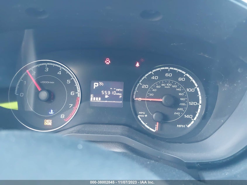 VIN 4S3GKAA69K3606710 2019 SUBARU IMPREZA