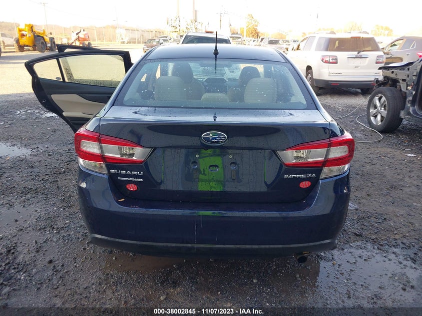 VIN 4S3GKAA69K3606710 2019 SUBARU IMPREZA