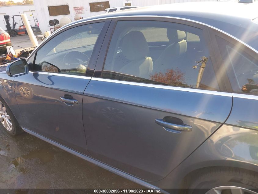 2015 AUDI A4 2.0T PREMIUM - WAUBFAFL3FN018614