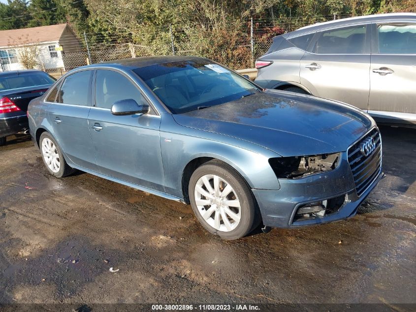 2015 AUDI A4 2.0T PREMIUM - WAUBFAFL3FN018614