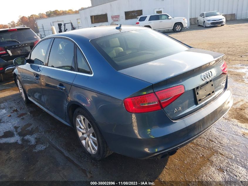 2015 AUDI A4 2.0T PREMIUM - WAUBFAFL3FN018614