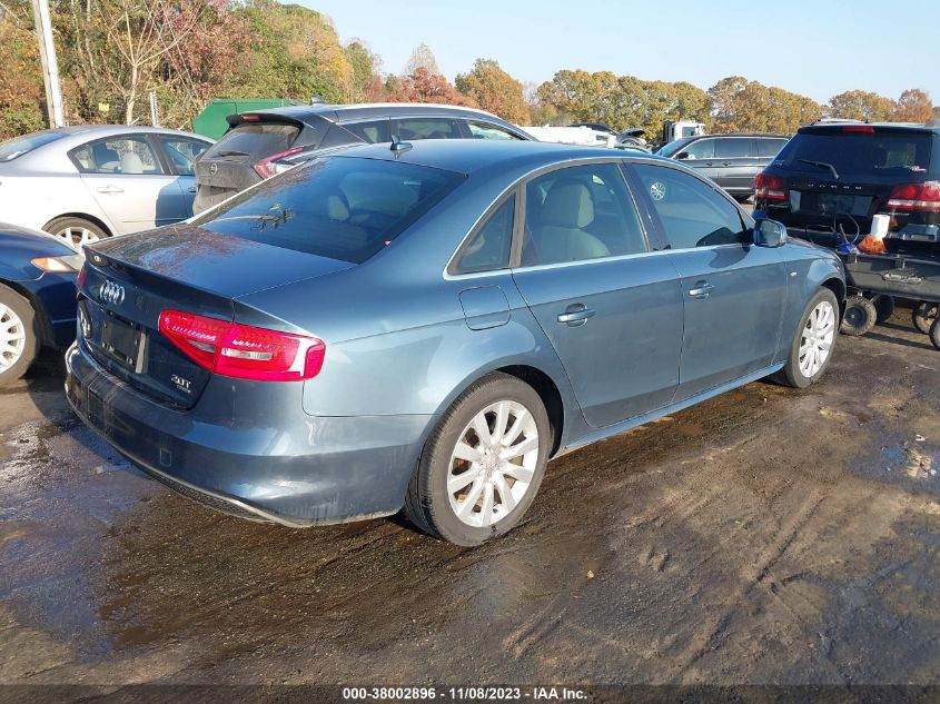 2015 AUDI A4 2.0T PREMIUM - WAUBFAFL3FN018614