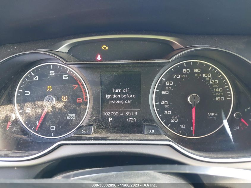 2015 AUDI A4 2.0T PREMIUM - WAUBFAFL3FN018614