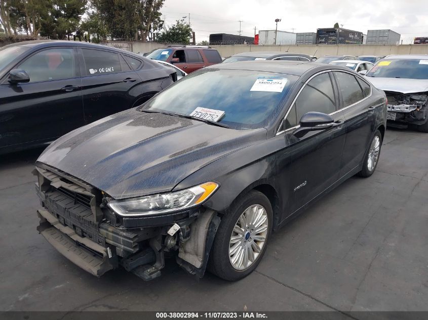 2014 FORD FUSION SE HYBRID - 3FA6P0LU3ER393011