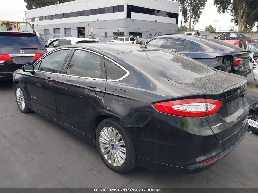 2014 FORD FUSION SE HYBRID - 3FA6P0LU3ER393011