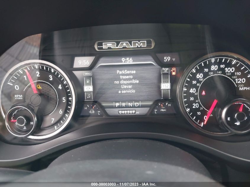 2019 RAM 1500 BIG HORN/LONE STAR - 1C6SRFFT2KN545648