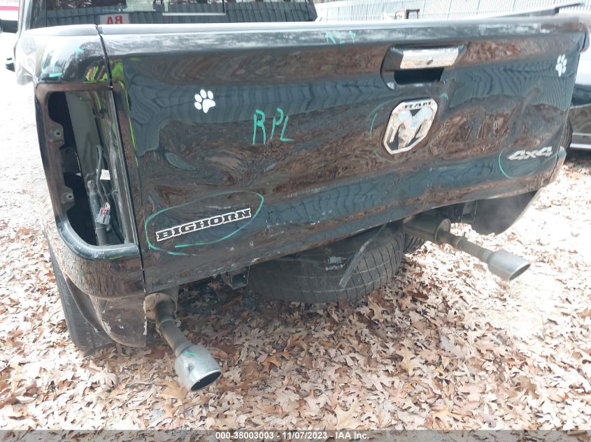 2019 RAM 1500 BIG HORN/LONE STAR - 1C6SRFFT2KN545648