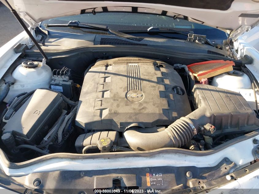 2013 CHEVROLET CAMARO LT - 2G1FC1E38D9227760