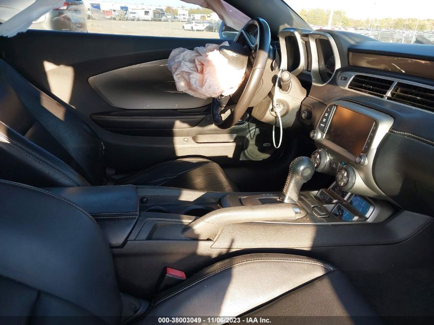 2013 CHEVROLET CAMARO LT - 2G1FC1E38D9227760