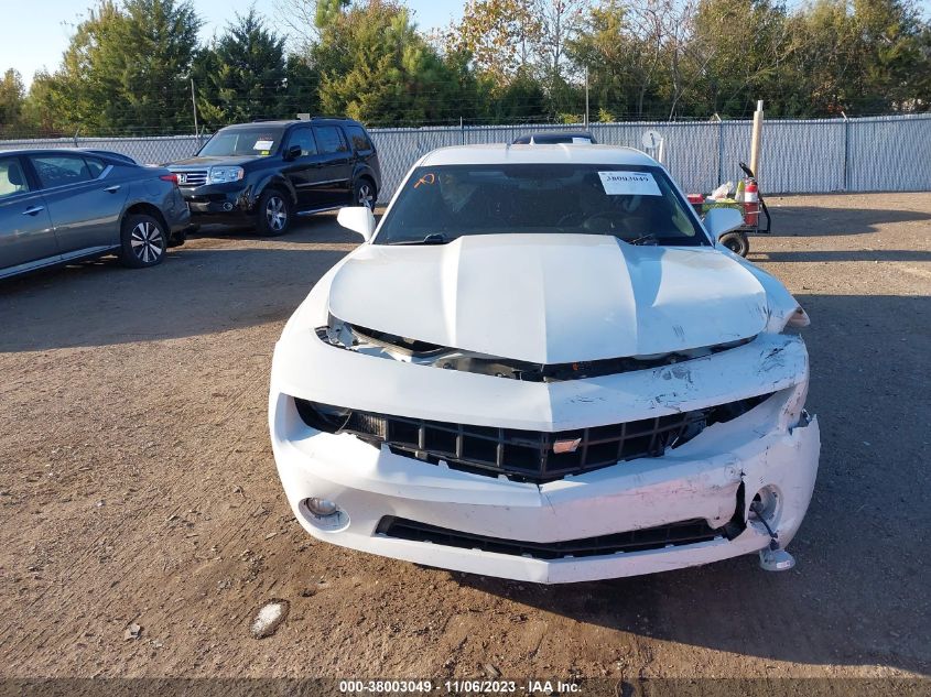 2013 CHEVROLET CAMARO LT - 2G1FC1E38D9227760