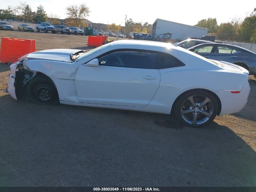2013 CHEVROLET CAMARO LT - 2G1FC1E38D9227760