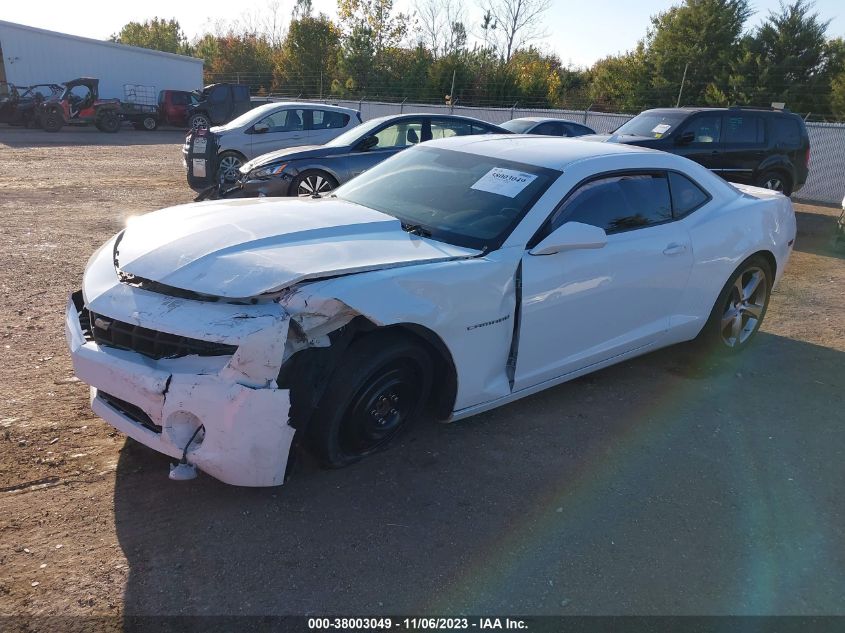 2013 CHEVROLET CAMARO LT - 2G1FC1E38D9227760