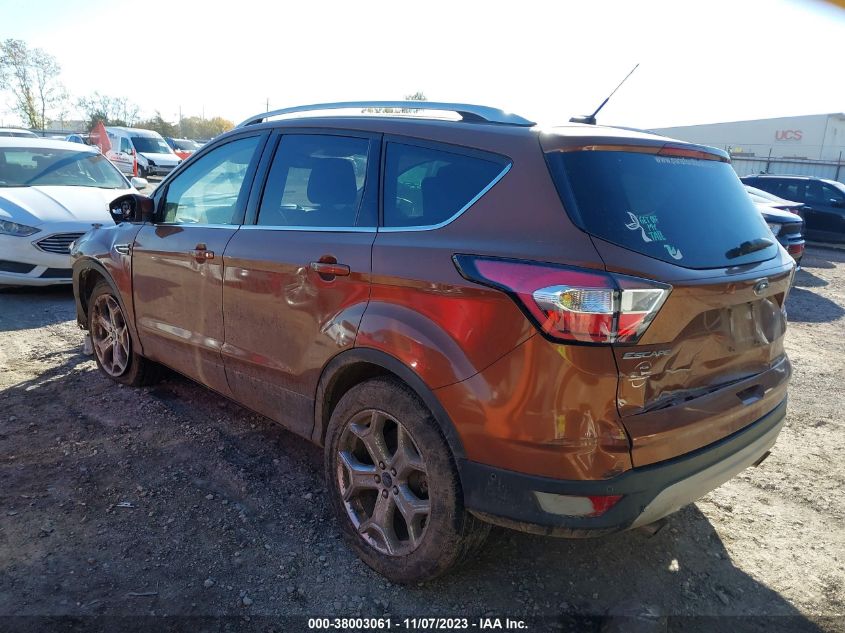 2017 FORD ESCAPE TITANIUM - 1FMCU0J91HUA50324