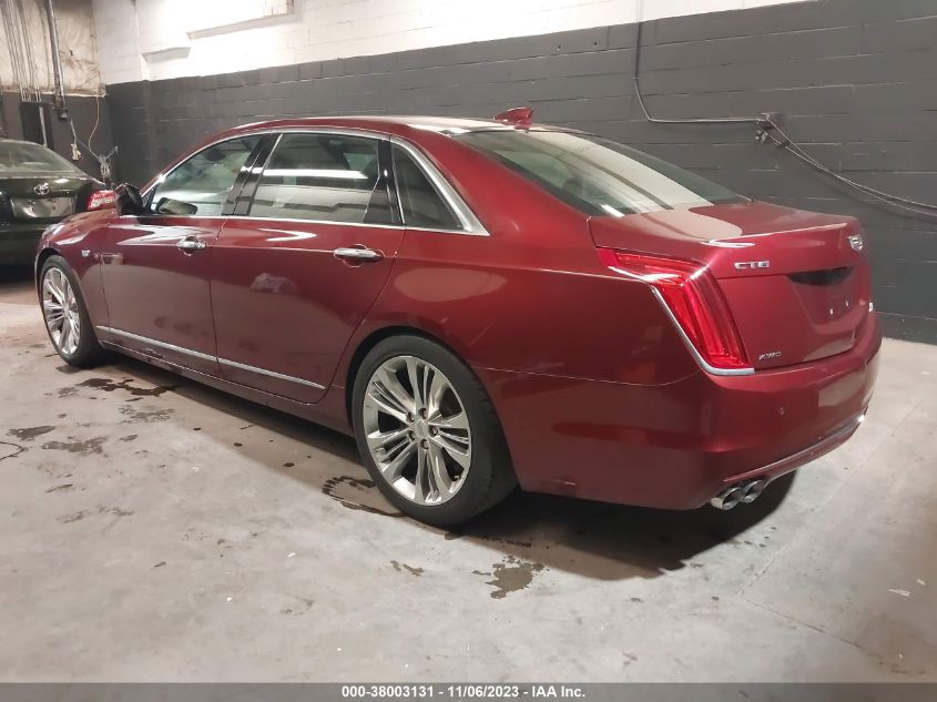 2016 CADILLAC CT6 SEDAN PLATINUM AWD - 1G6KK5R64GU159150