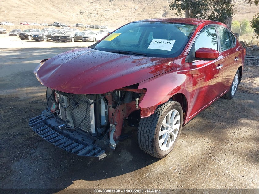 VIN 3N1AB7AP2KY434726 2019 NISSAN SENTRA SV