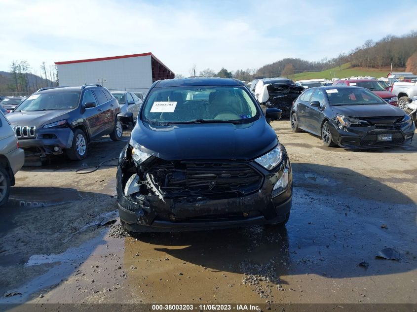 2018 FORD ECOSPORT S - MAJ6P1SL5JC164224