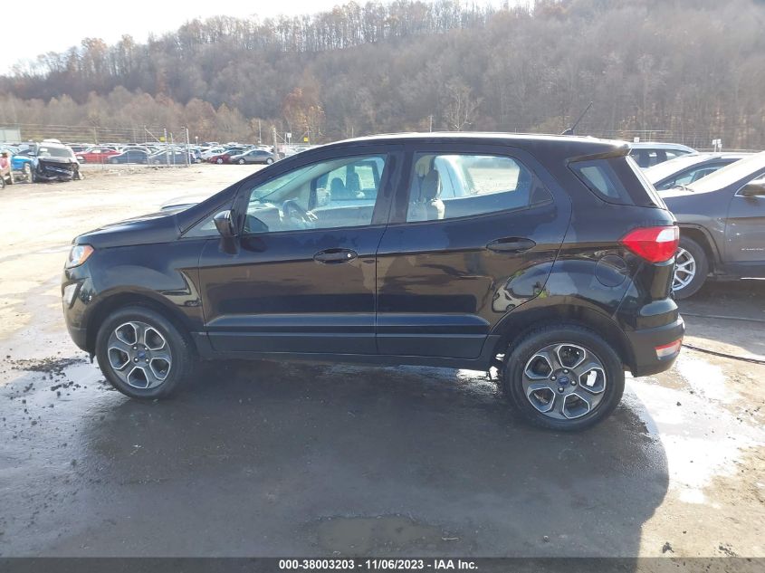 2018 FORD ECOSPORT S - MAJ6P1SL5JC164224