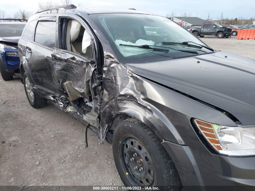 VIN 3C4PDCAB4JT383465 2018 DODGE JOURNEY SE