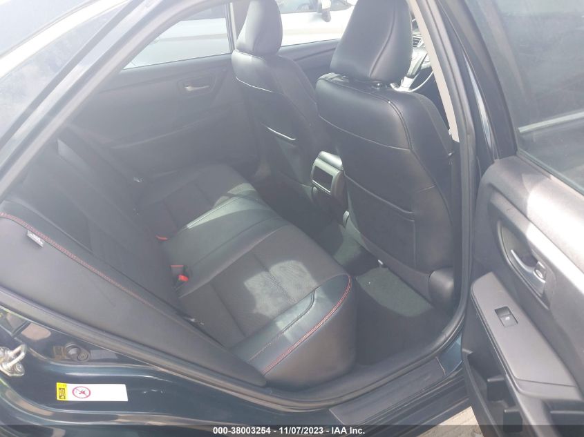 2016 TOYOTA CAMRY LE/XLE/SE/XSE - 4T1BF1FK7GU167539