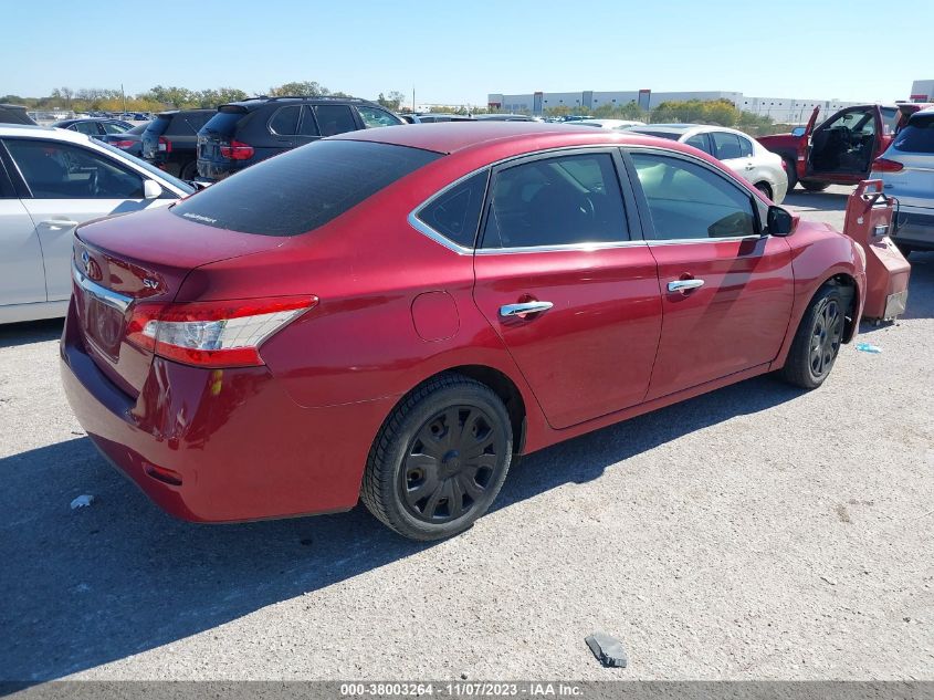 2014 NISSAN SENTRA S/SV/SR/SL - 3N1AB7APXEL618037