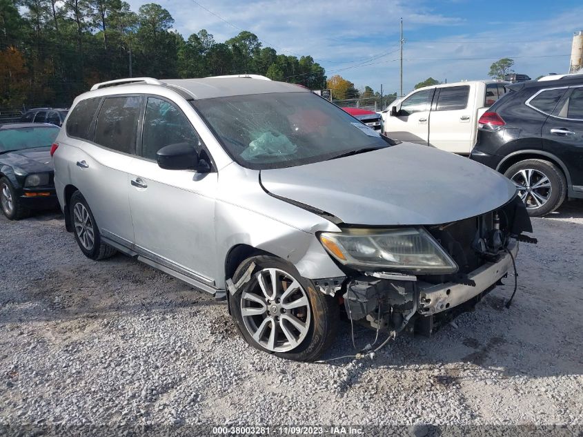 2013 NISSAN PATHFINDER S/SV/SL/PLATINUM - 5N1AR2MN5DC622556