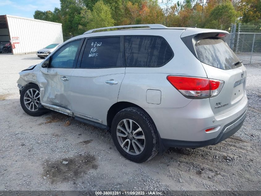 2013 NISSAN PATHFINDER S/SV/SL/PLATINUM - 5N1AR2MN5DC622556
