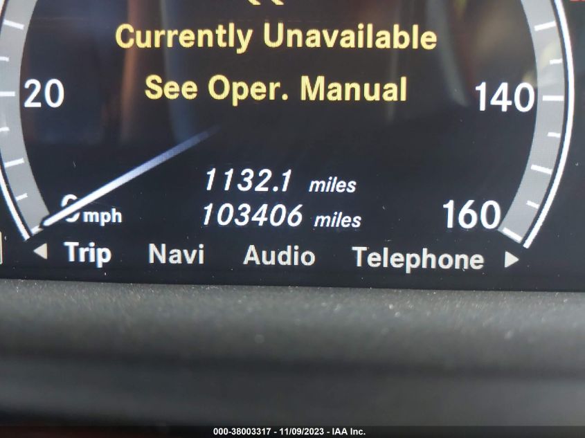 2013 MERCEDES-BENZ S 550 4MATIC WDDNG9EB7DA532917