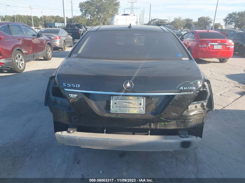 2013 MERCEDES-BENZ S 550 4MATIC WDDNG9EB7DA532917