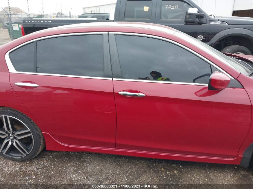 2017 HONDA ACCORD SPORT - 1HGCR2F59HA138385