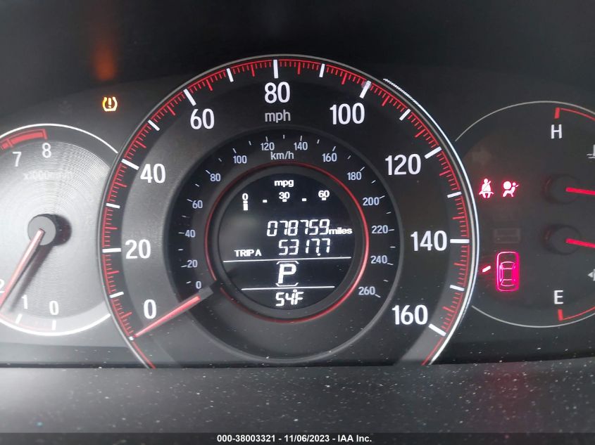 2017 HONDA ACCORD SPORT - 1HGCR2F59HA138385