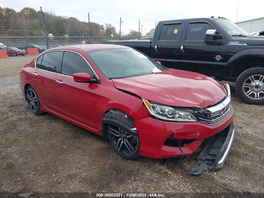 2017 HONDA ACCORD SPORT - 1HGCR2F59HA138385
