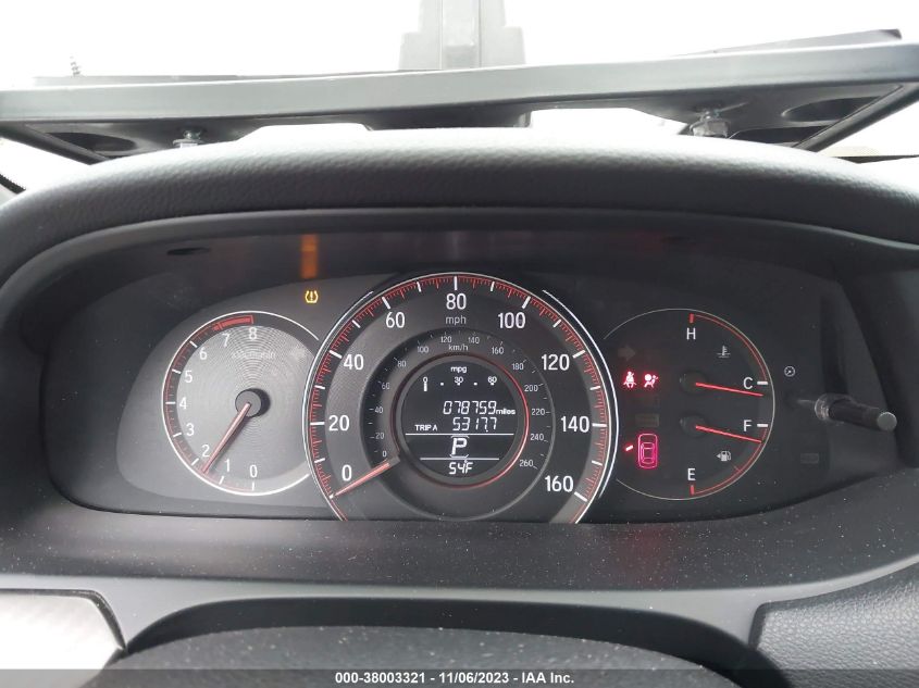 2017 HONDA ACCORD SPORT - 1HGCR2F59HA138385