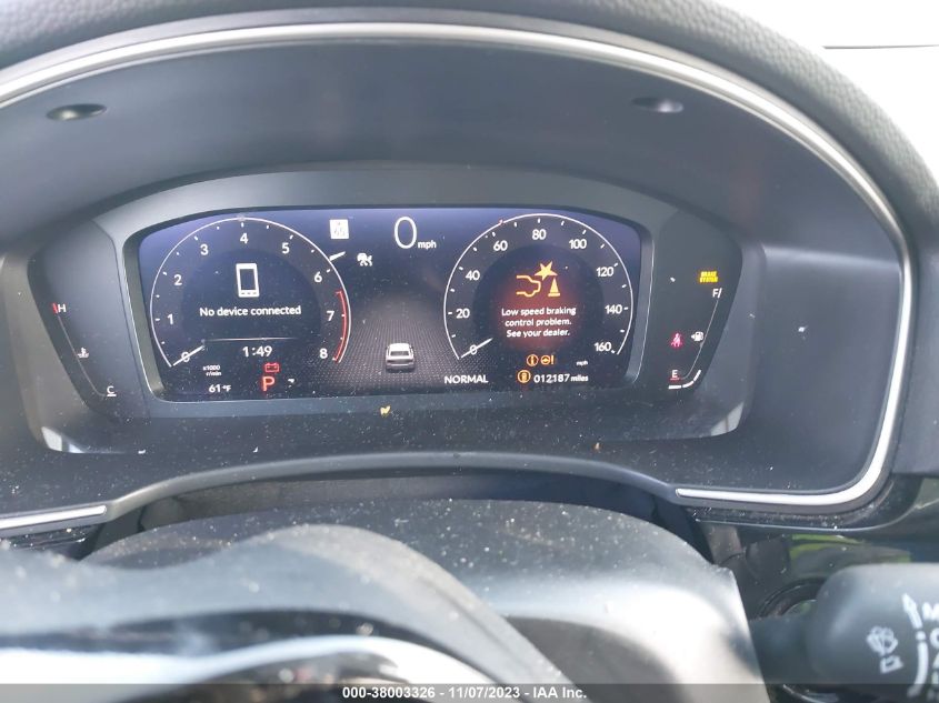 2022 HONDA CIVIC TOURING - 2HGFE1F98NH313051